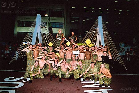 Here's how some Australian Army Engineers spend there time serving at the Loloho base in Bougainville.