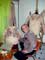 anthony painting a fat suit